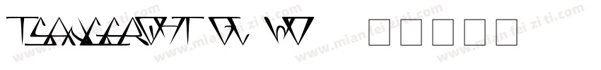 TsangerQHT GL WO5字体转换